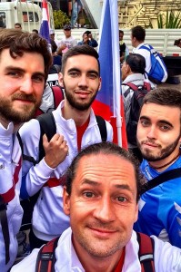Česká reprezentace: Jakub Konšel, Pavel Hodboď, Tomáš Michálek, Jan Michálek