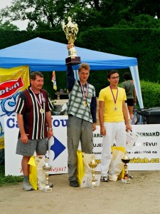 MČR jednotlivců v Lednici - Jiří Ježek, Milan Hašek a Jaroslav Vlk
