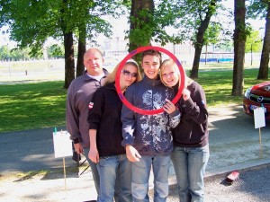 Juniorské soustředění v Bratislavě - Lucie Adlerová, Jan Michálek, Tereza Pospíšilová