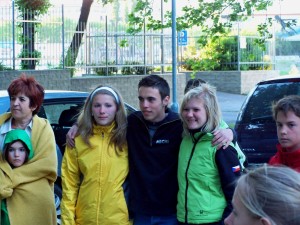 Juniorské soustředění v Bratislavě - vítězové Lucie Adlerová, Jan Michálek, Tereza Pospíšilová