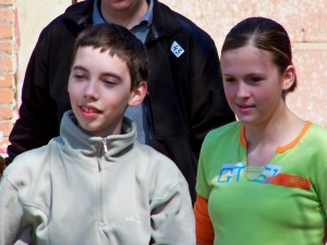 Tomáš Michálek s Karolínou Kalábovou